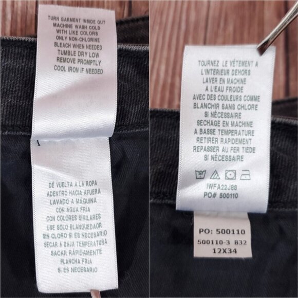 NWT Idyllwind Womens 12 Twelve South Wash Down High Risin Lace-Up Bootcut Jeans - Picture 14 of 15